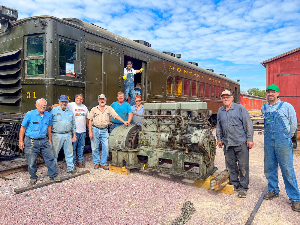Oldest surviving Electro-Motive locomotive at the Mid-Continent Railway Museum to be restored to operation
