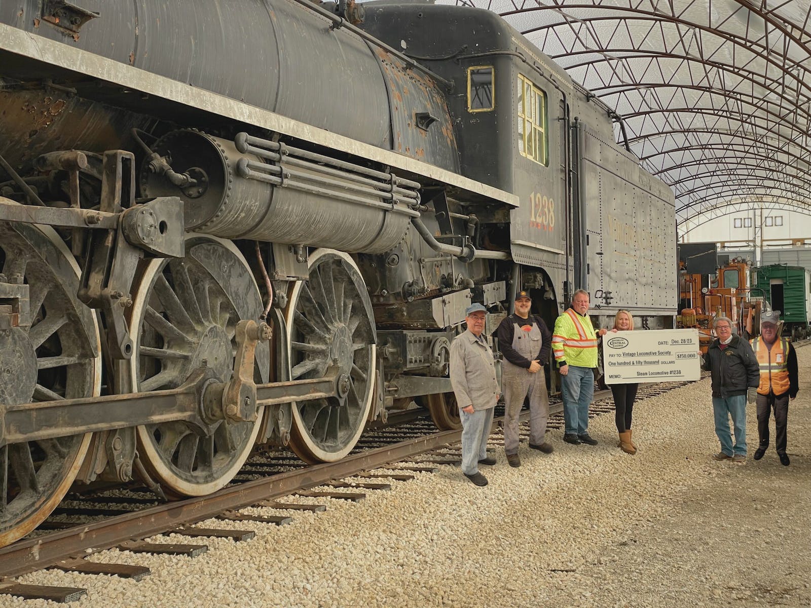 Waterloo Central Railway to restore and operate Canadian Pacific #1238