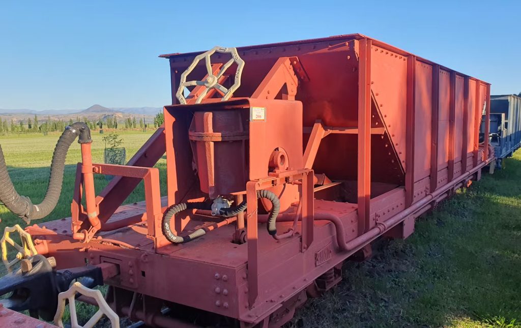 2ft gauge hopper bought by the WW&F Railway Museum