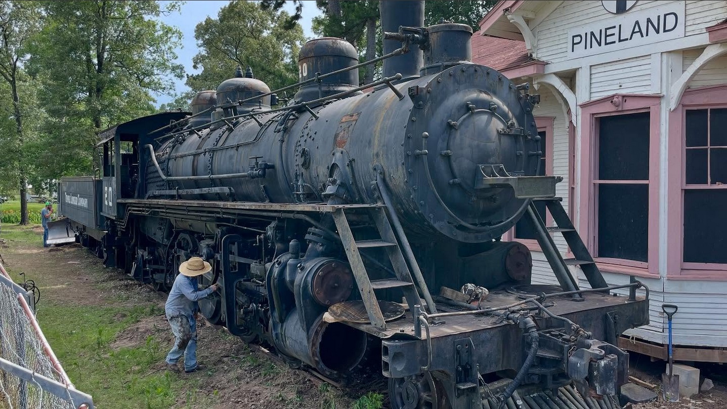 Southern Pine Locomotive Company to move Temple Lumber Company #20 to former Cotten Belt yard